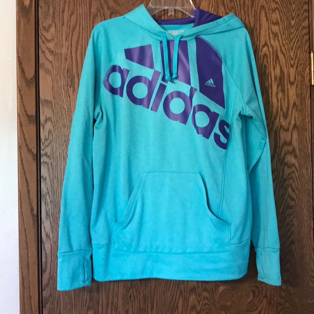 Adidas Girls XL Hooded Sweatshirt